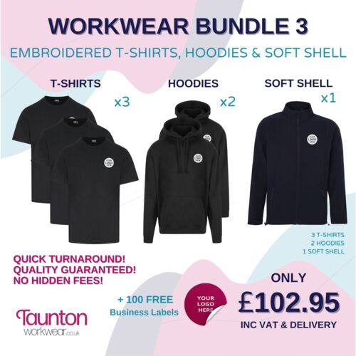 Embroidered Workwear Bundle 3 Thumbnail