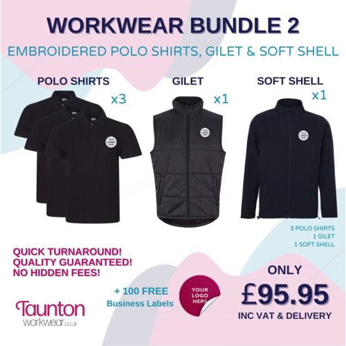 Embroidered Workwear Bundle 2 Thumbnail