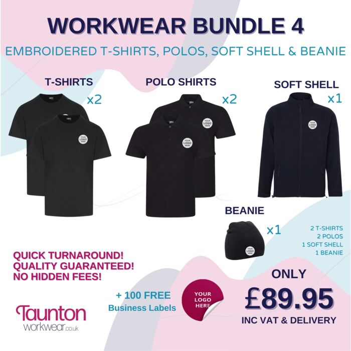 Embroidered Workwear Bundle 4 Thumbnail