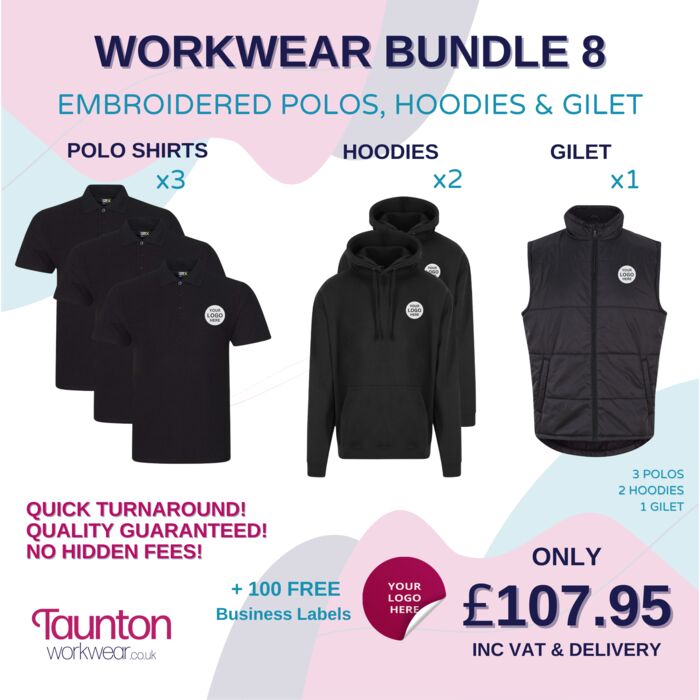 Embroidered Workwear Bundle 8 Thumbnail