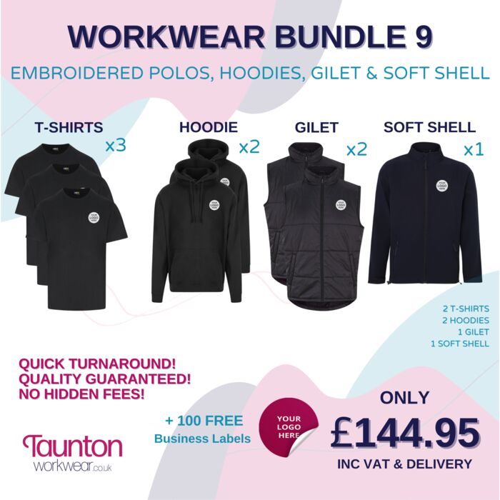 Embroidered Workwear Bundle 9 Thumbnail