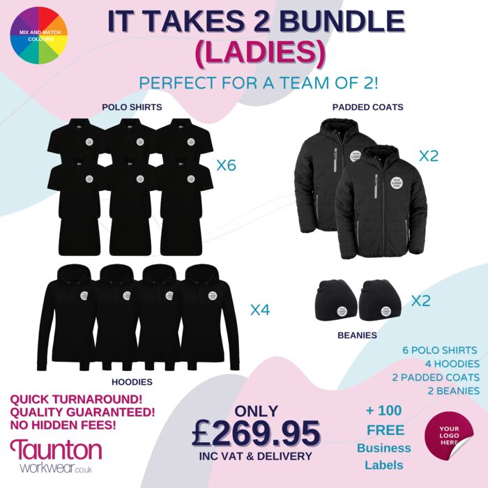 'It Takes Two' Workwear Bundle (Ladies Fit) Thumbnail