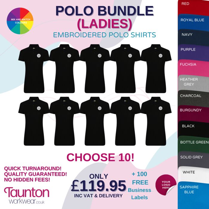 Polo Bundle Deal (Ladies Fit) Thumbnail