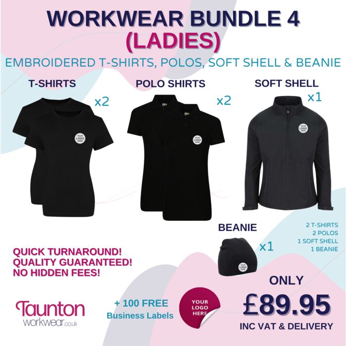 Women's Embroidered Workwear Bundle 4 Thumbnail