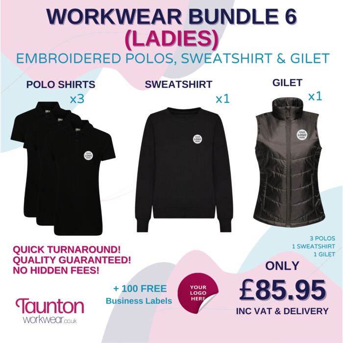 Womens Embroidered Workwear Bundle 6 Thumbnail