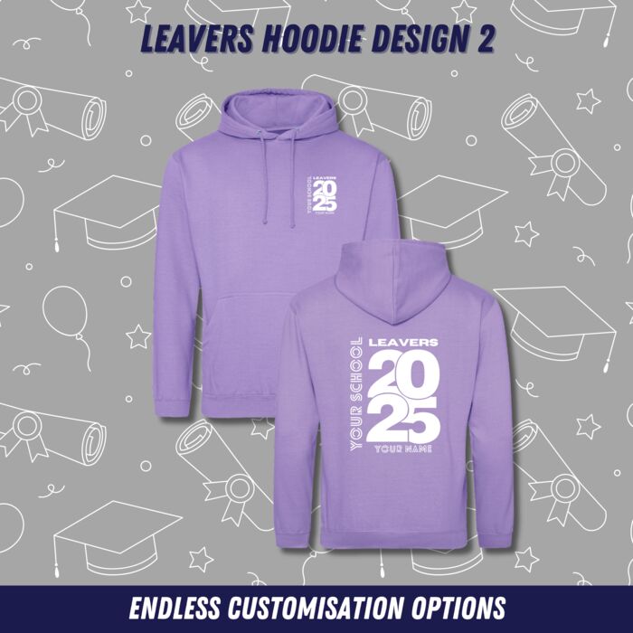 Leavers Hoodie  Design 2 Thumbnail