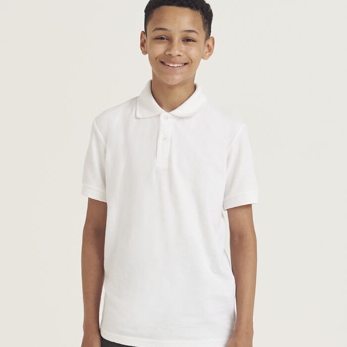AWDis Academy Kids Piqué Polo Shirt Thumbnail